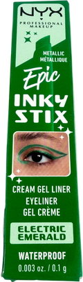 NYX Epic Inky Stix Waterproof Cream Gel Eyeliner Electrc Emerald 0.1g