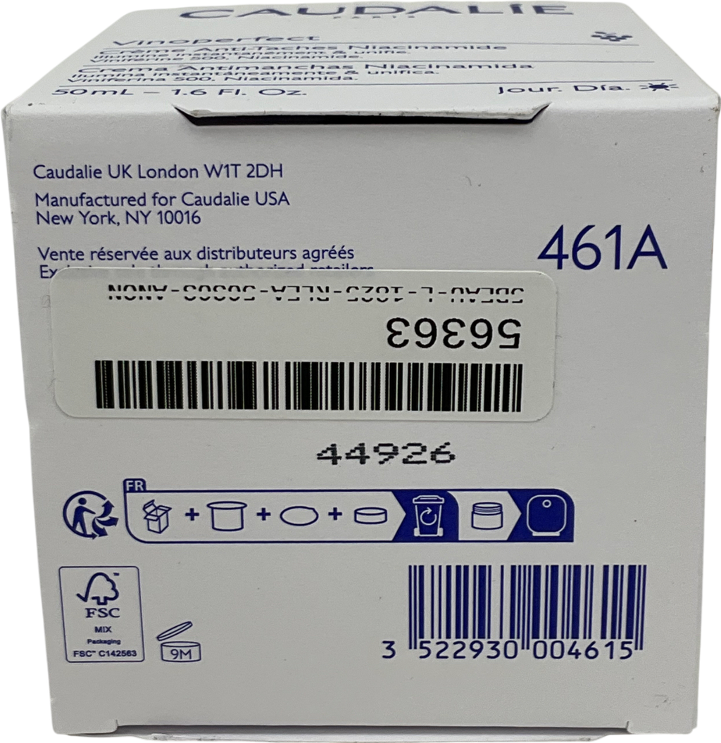 Caudalie Vinoperfect Dark Spot Correcting Cream 50ml