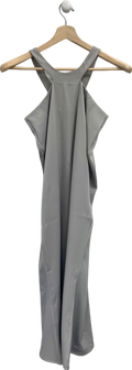 Musere Grey Sleeveless Midi Dress UK XS