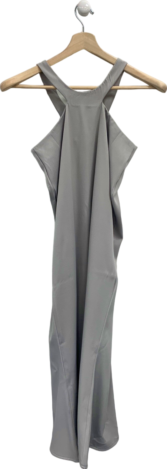 Musere Grey Sleeveless Midi Dress UK XS