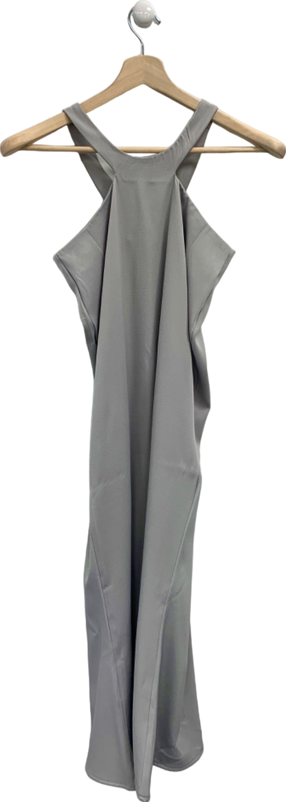 Musere Grey Sleeveless Midi Dress UK XS