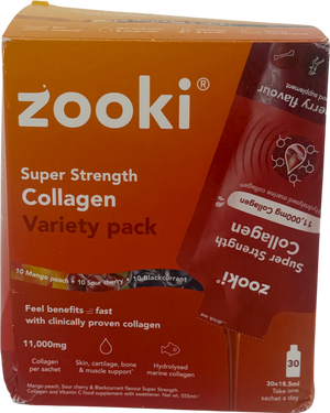 Zooki Super Strength Marine Collagen Sachets X25