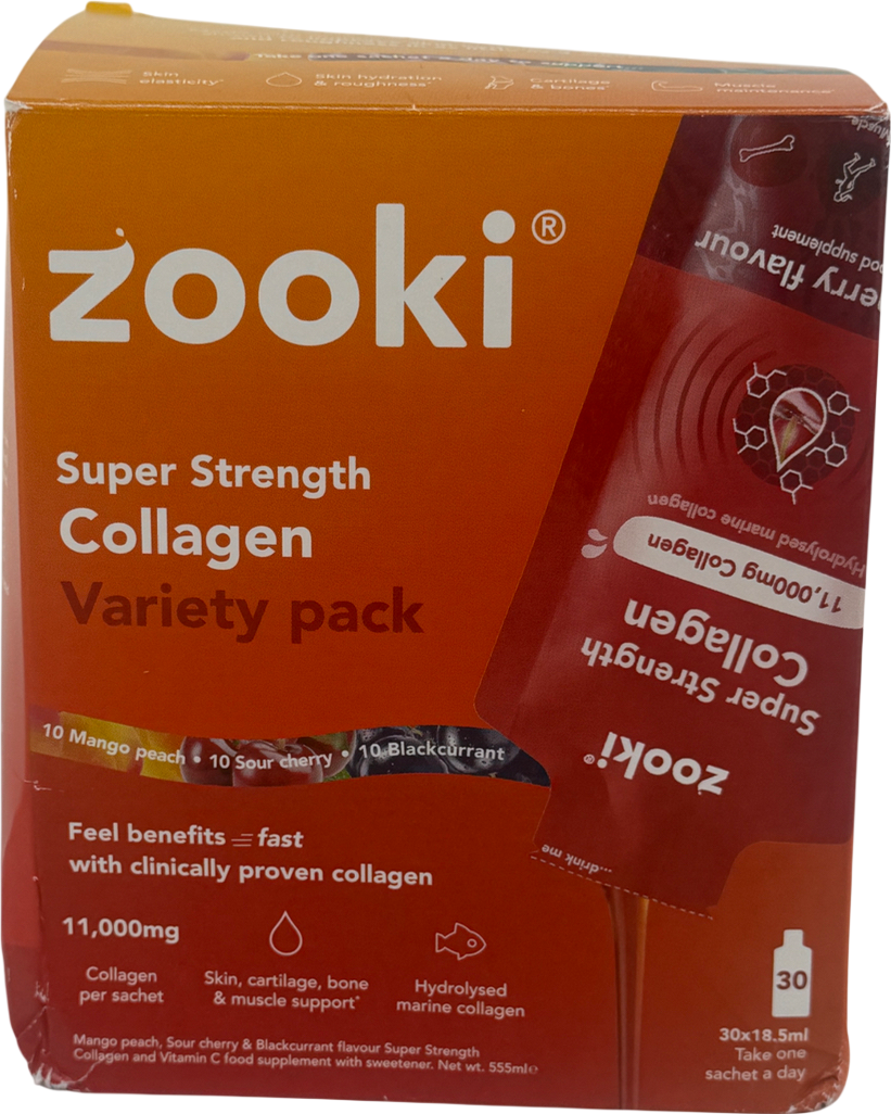 Zooki Super Strength Marine Collagen Sachets X25