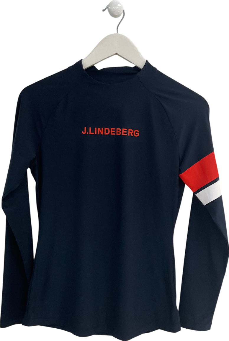 J.Lindenberg Blue Base Layer Top UK M