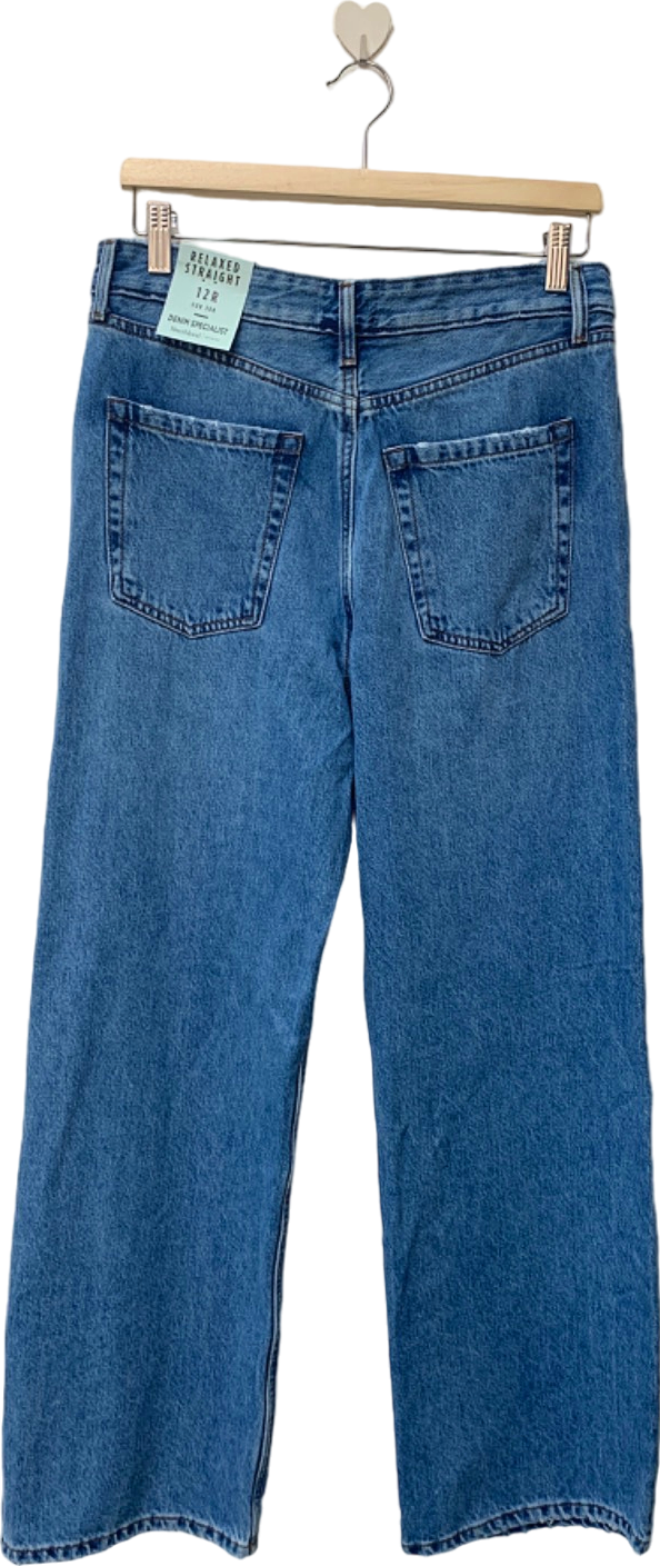 River Island Blue Denim Specialist Jeans UK 12