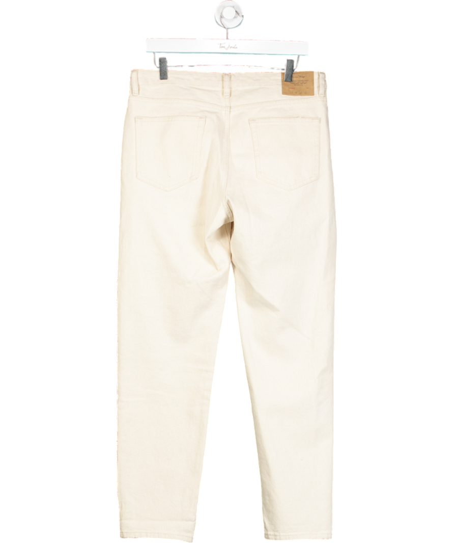 American Vintage Cream Big Carrot Jeans Tineborow W31