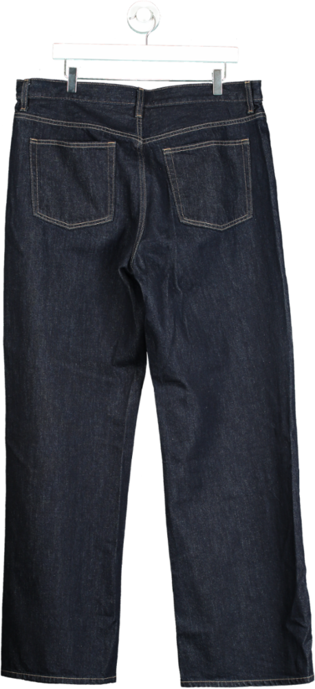 Uniqlo Blue Loose Fit Jeans UK W34