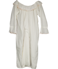IF ONLY IF White 100% Cotton Nightdress UK S