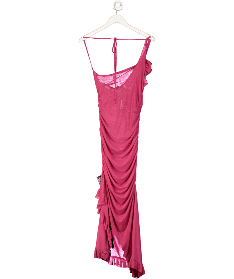 HOUSE OF SUNNY Pink Dolce Vita Dress Magenta UK 8