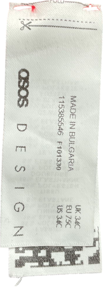 ASOS Red Bikini Set UK 34C