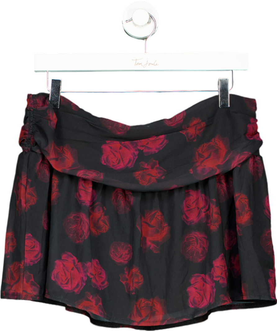 White Fox Red Twice Shy Mini Skirt UK L