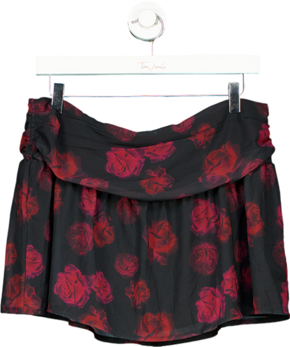 White Fox Red Twice Shy Mini Skirt UK L