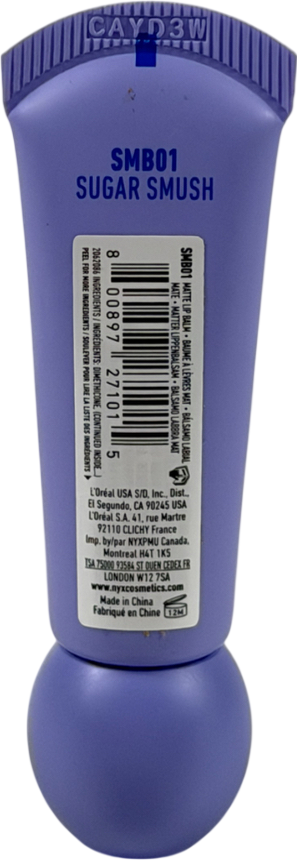 NYX Makeup Smushy, Matte Lip Balm Sugar Smush 8 ml