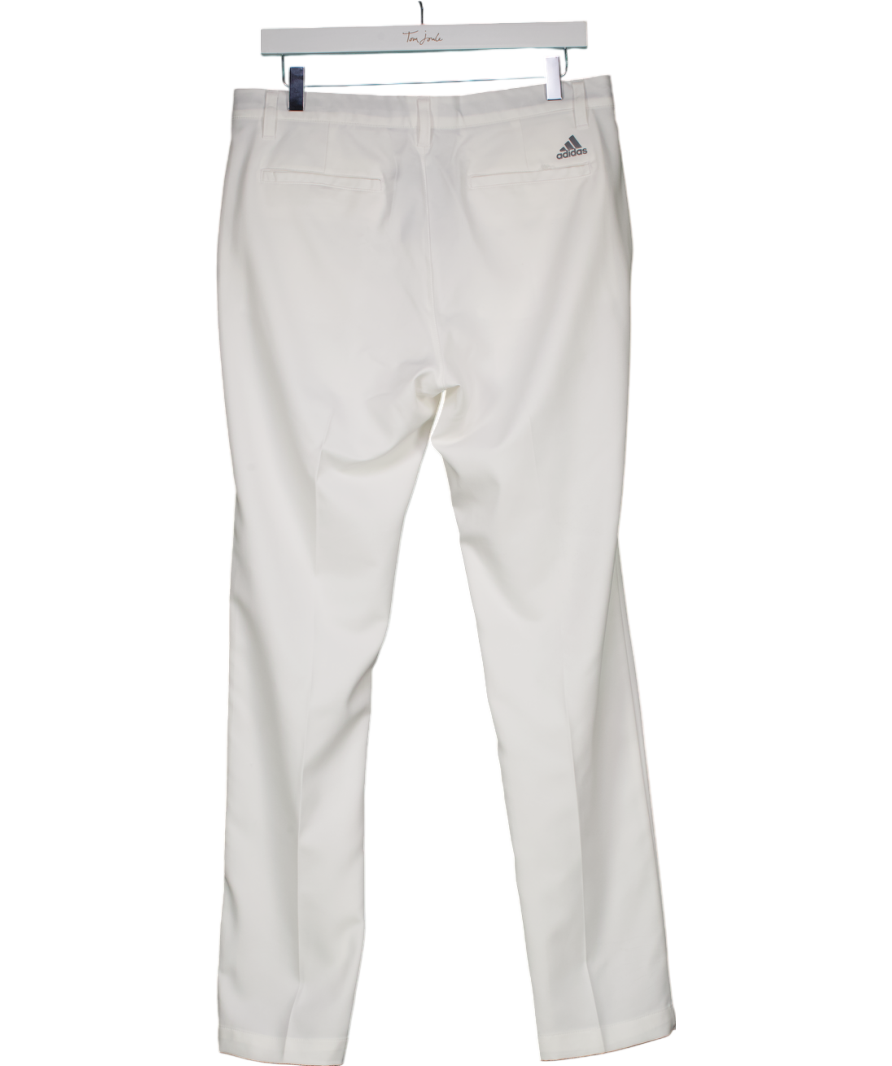 adidas White Golf Trousers W32