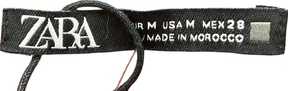 ZARA Orange Strappy Jumpsuit UK M