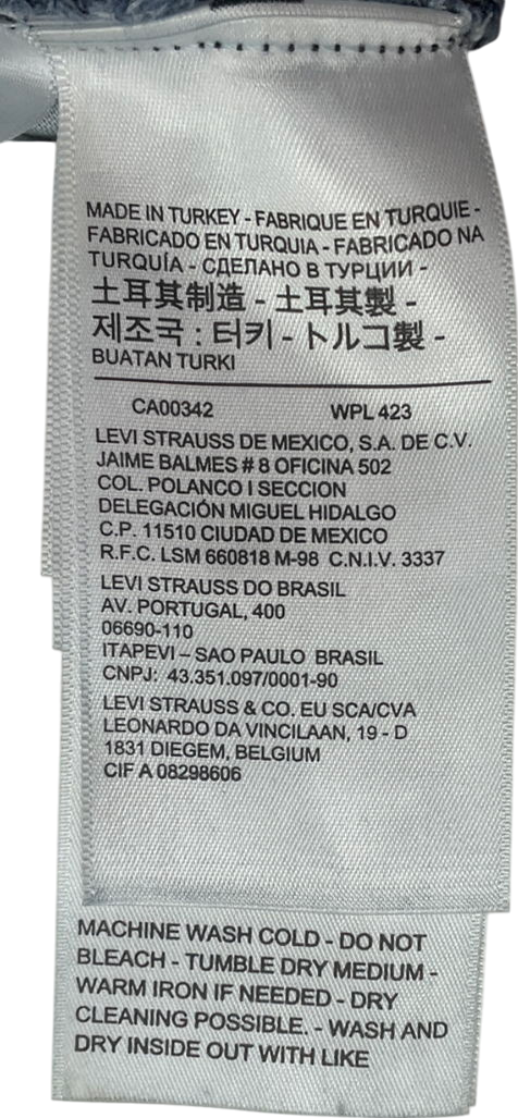 levis Blue Mile High Super Skinny Jeans W25