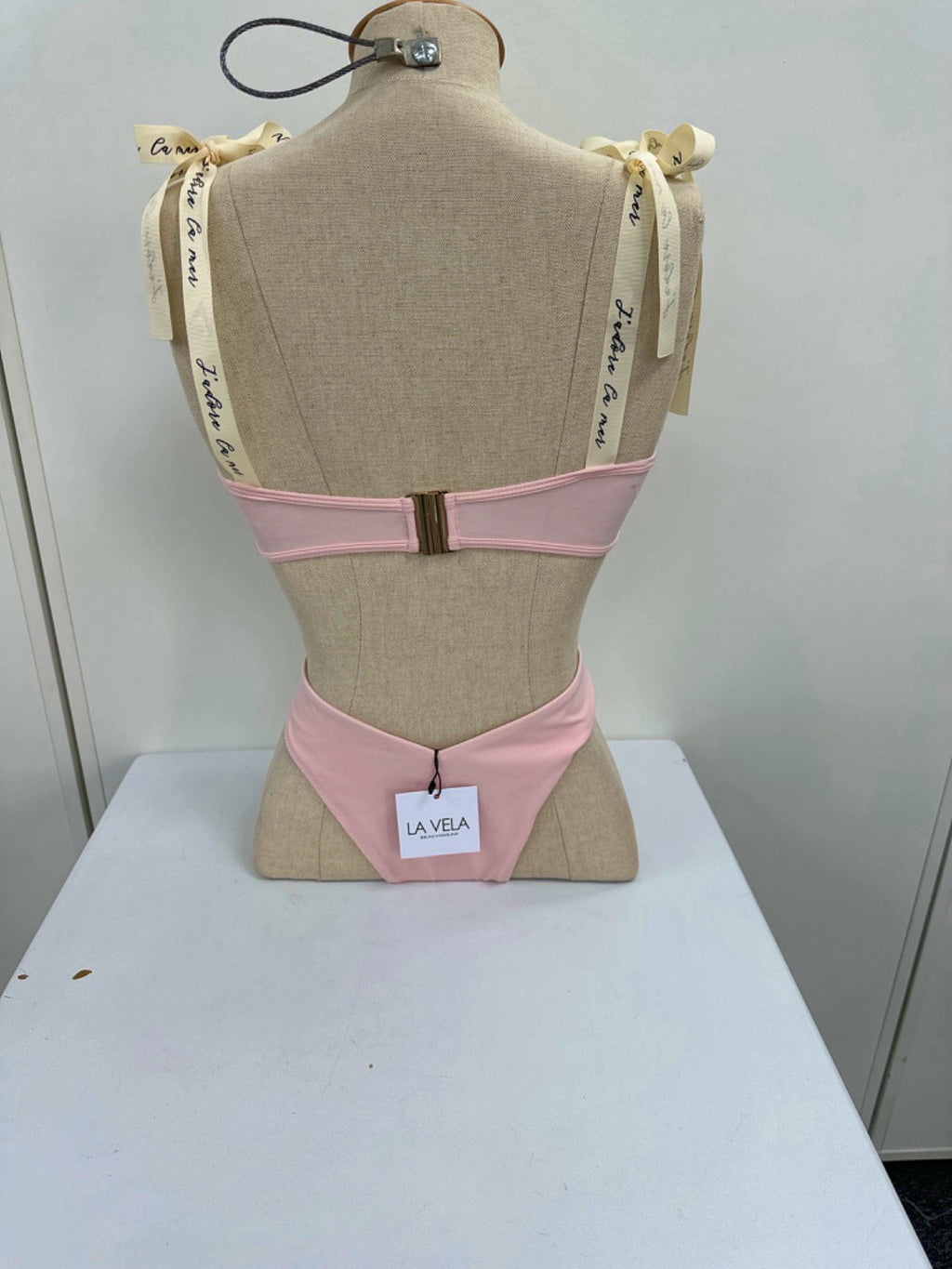 La Vela Pink Floral Bikini UK S