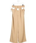 Superdown Beige Benny Cut Out Trousers UK M