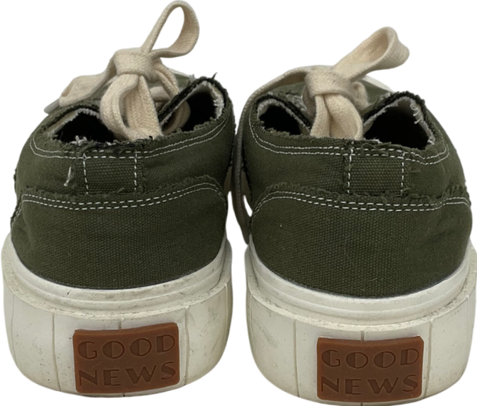 Good News Green Organic Cotton Trainer UK 6 EU 39 👠