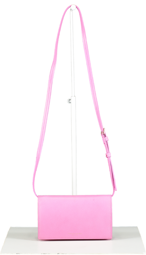 Charlotte Olympia 'kitty' Crossbody Purse In Pink Calf Leather One Size