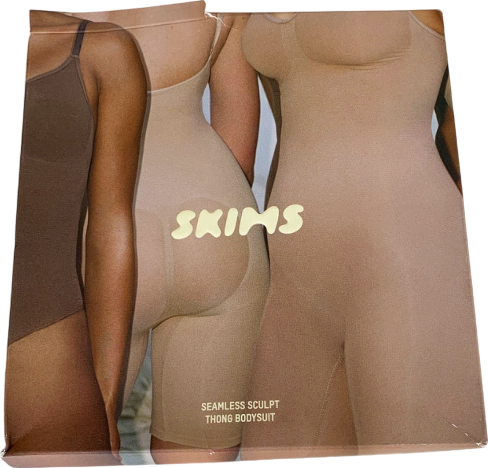 SKIMS Mica Seamless Sculpt Thong Bodysuit UK XS