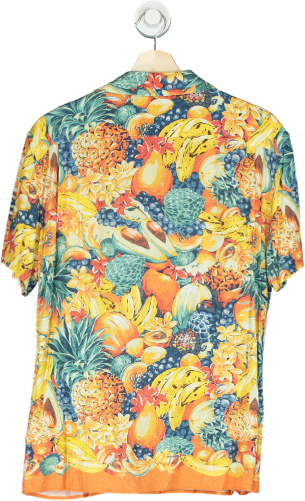 Orlebar Brown Multi-Coloured Travis Club Tropical Print Shirt UK L