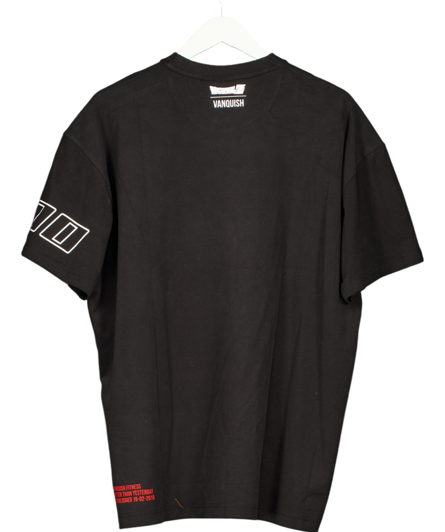 Vanquish Black Dbz Cs Piccolo Oversized T Shirt UK M