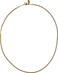 CRAFTD LONDON 18k Gold Plated Cuban Plated 2mm Chain