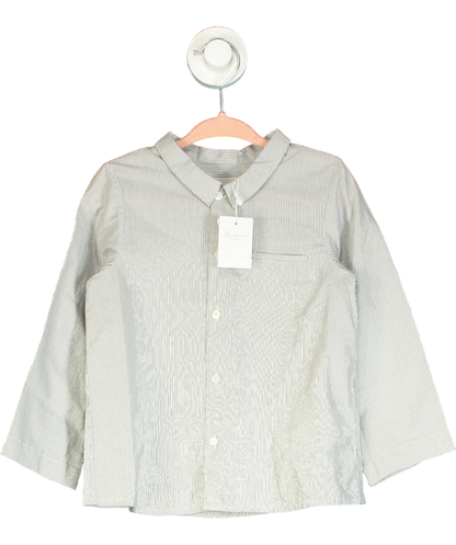 Bonpoint Boubou Shirt Grey Stripes UK 3 EU 19 👼