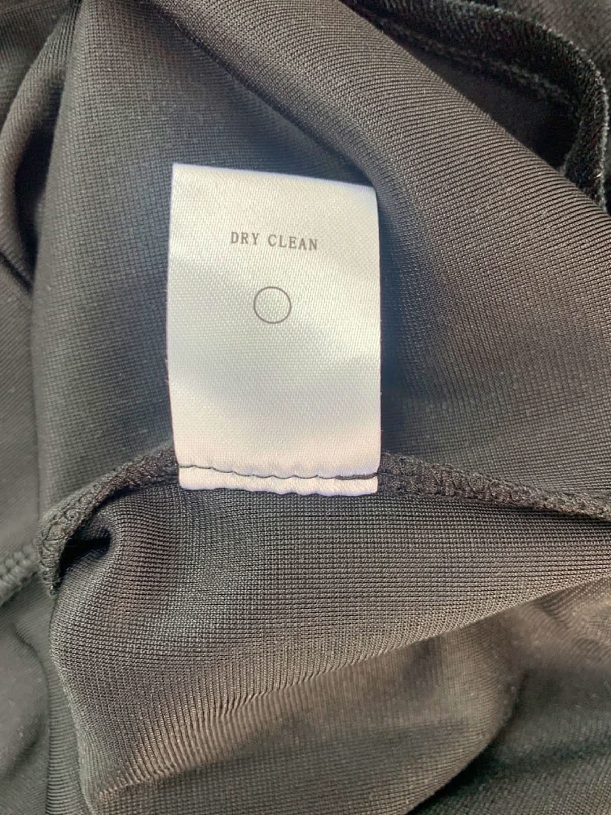 Fashion Nova Black Embellished Velvet Midi Dress XS