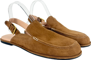 BODEN Slingback Clog Golden Brown UK 8 EU 41