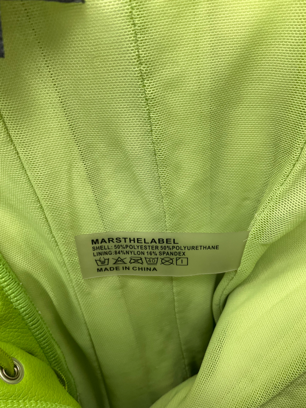 Mars the Label Green The Cinch Corset UK 12