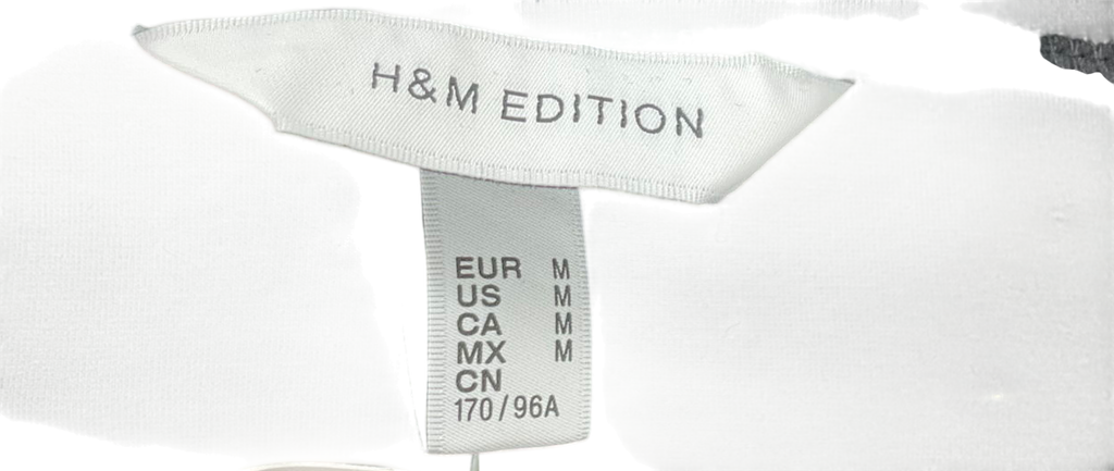 H&M Black Bow-detail Strappy Dress UK M