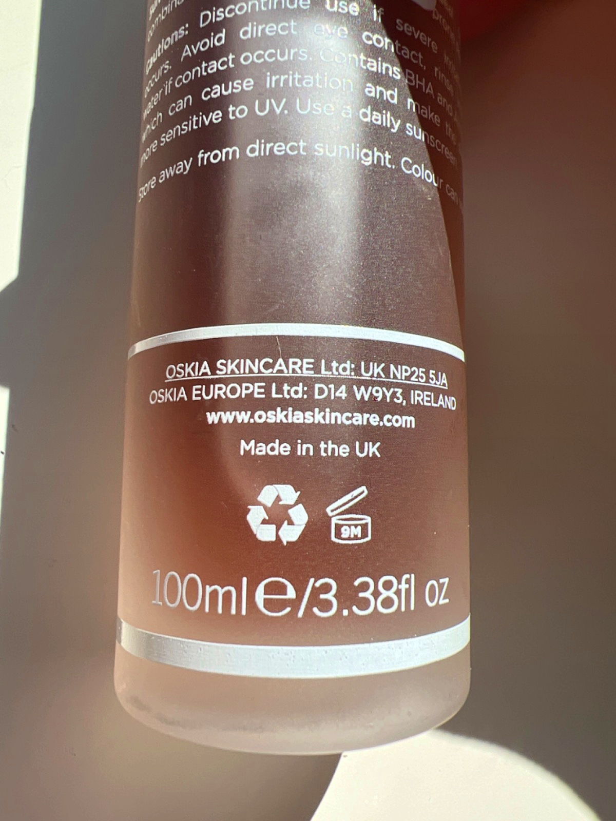 Oskia Violet Water 100ml