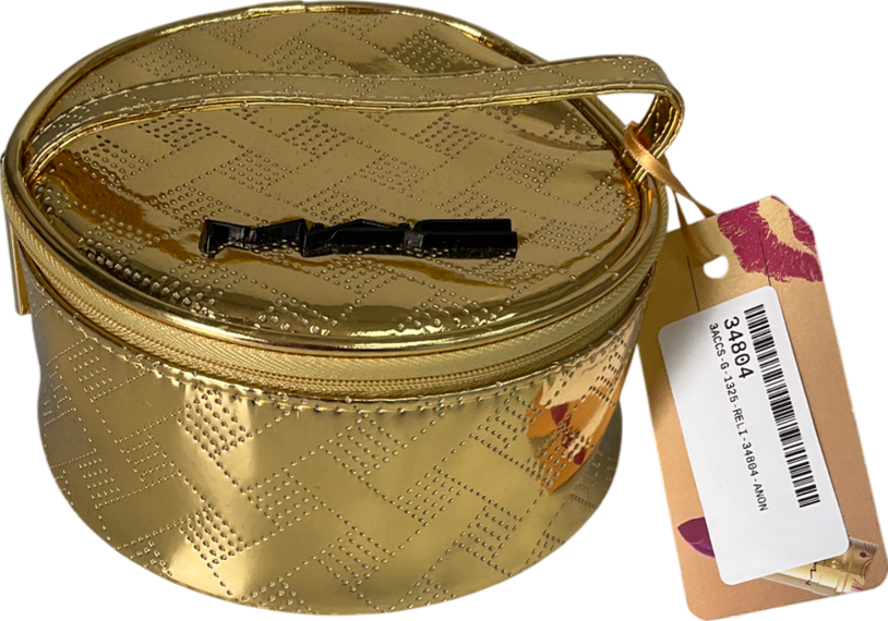 MAC Metallic Gift Of Gold Mini Makeup Bag One Size