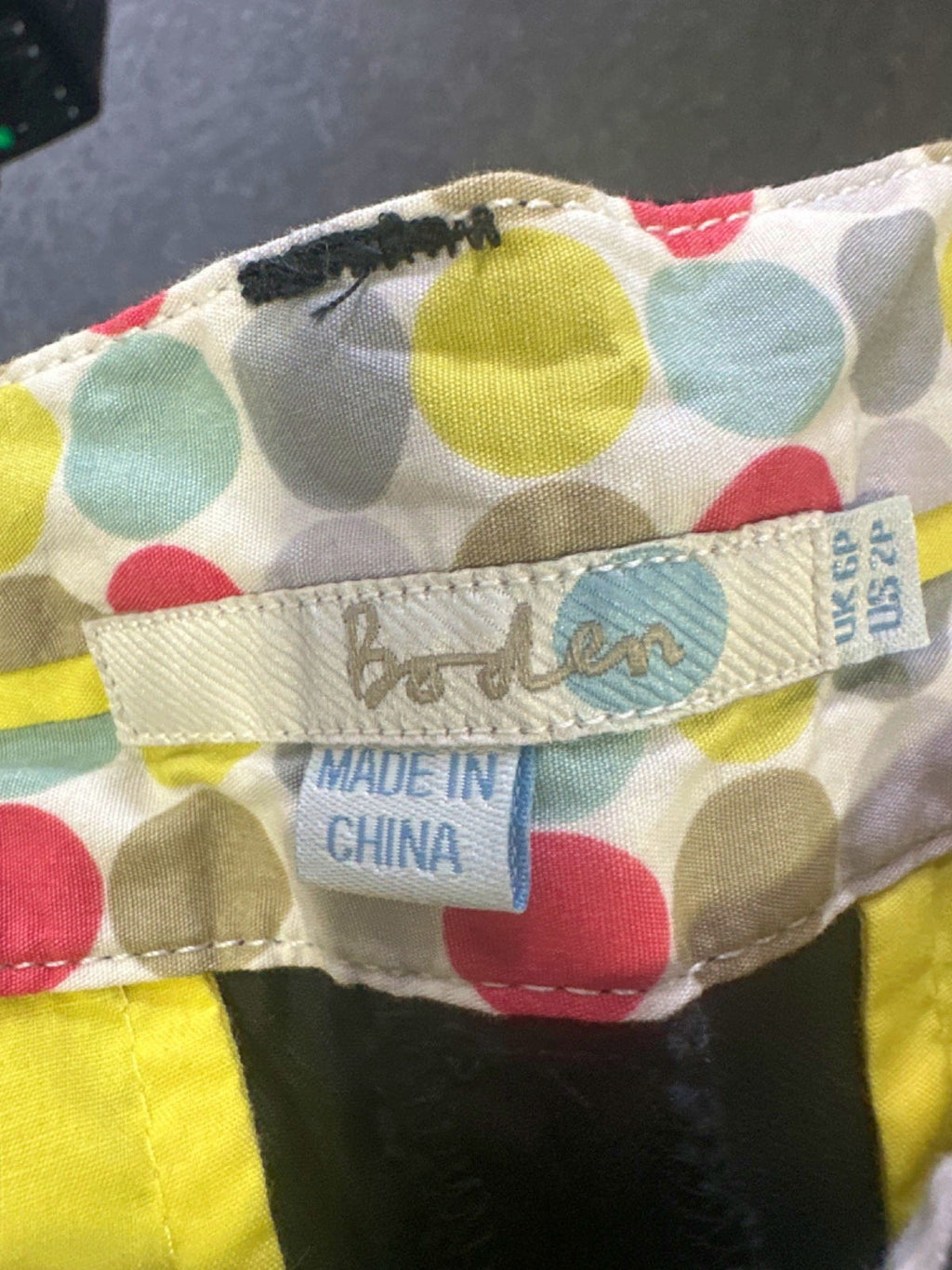 Boden Black Cropped Trousers UK 6 Petite