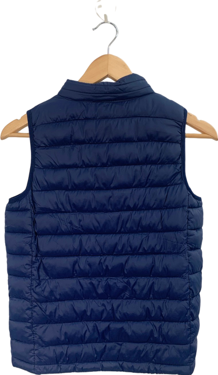 Lyle & Scott Navy Showerproof Puffer Gilet 10-11 Years