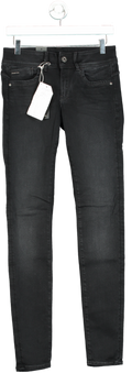 G-Star Raw Dusty Grey Lynn Skinny Jeans UK W28
