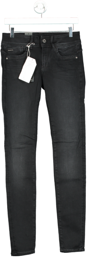 G-Star Raw Dusty Grey Lynn Skinny Jeans UK W28