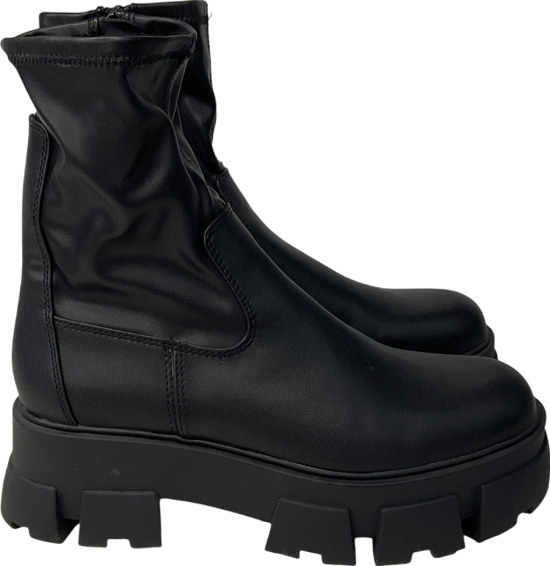 Aldo Black Grandsole Women's (ankle Boots) Ankle Boots UK 8.5 EU 41.5 👠