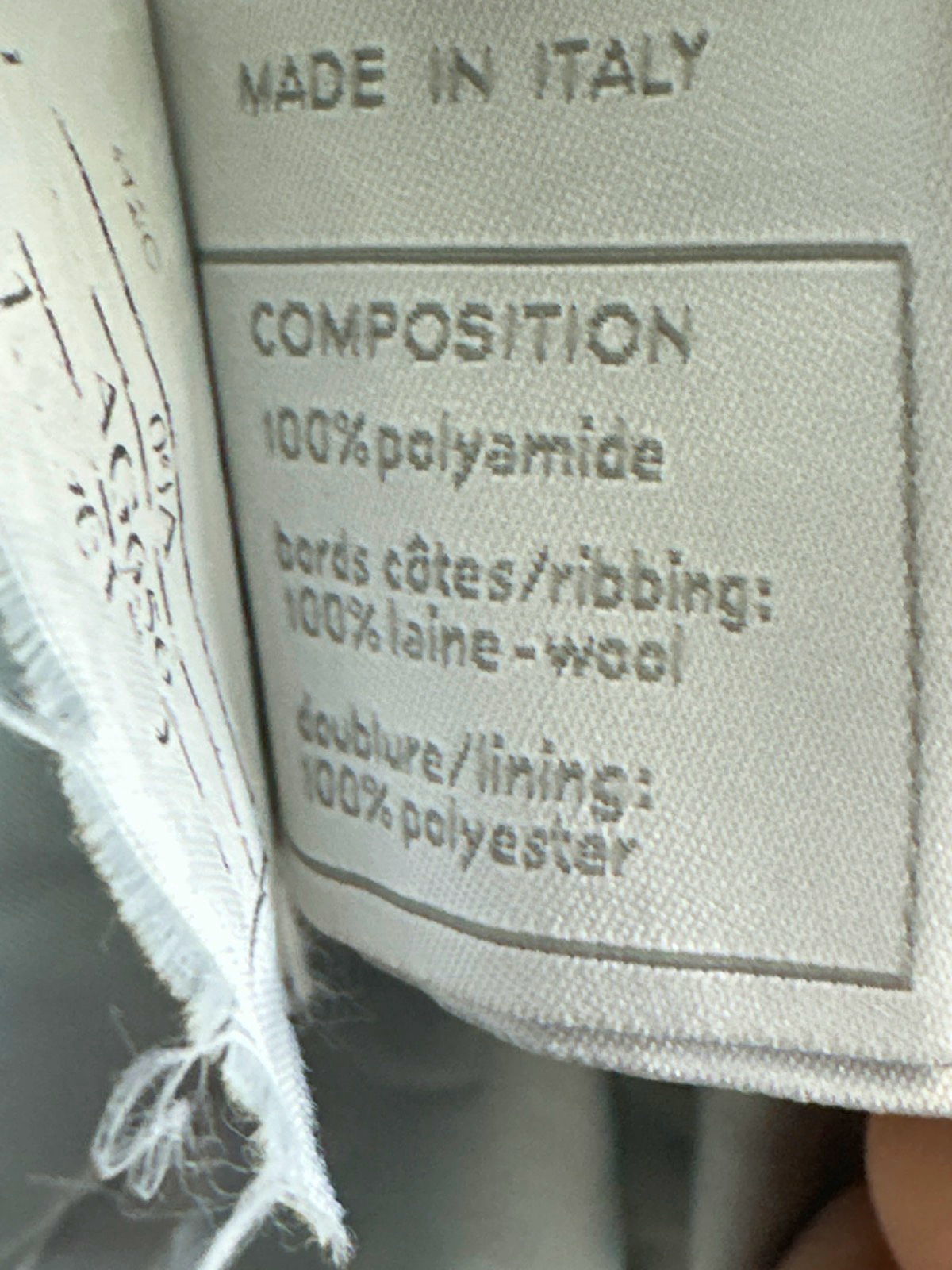 Chanel White Quilted Sportline Logo Sleeve Jacket UK 14