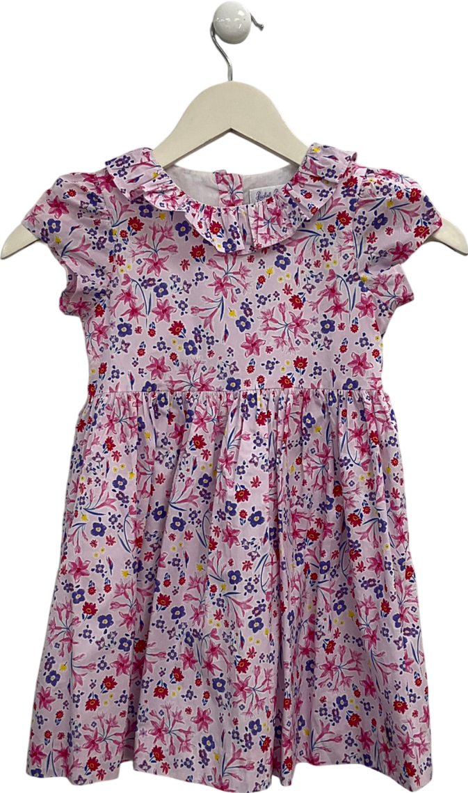 Rachel Riley Pink Floral Print Dress 4 Years