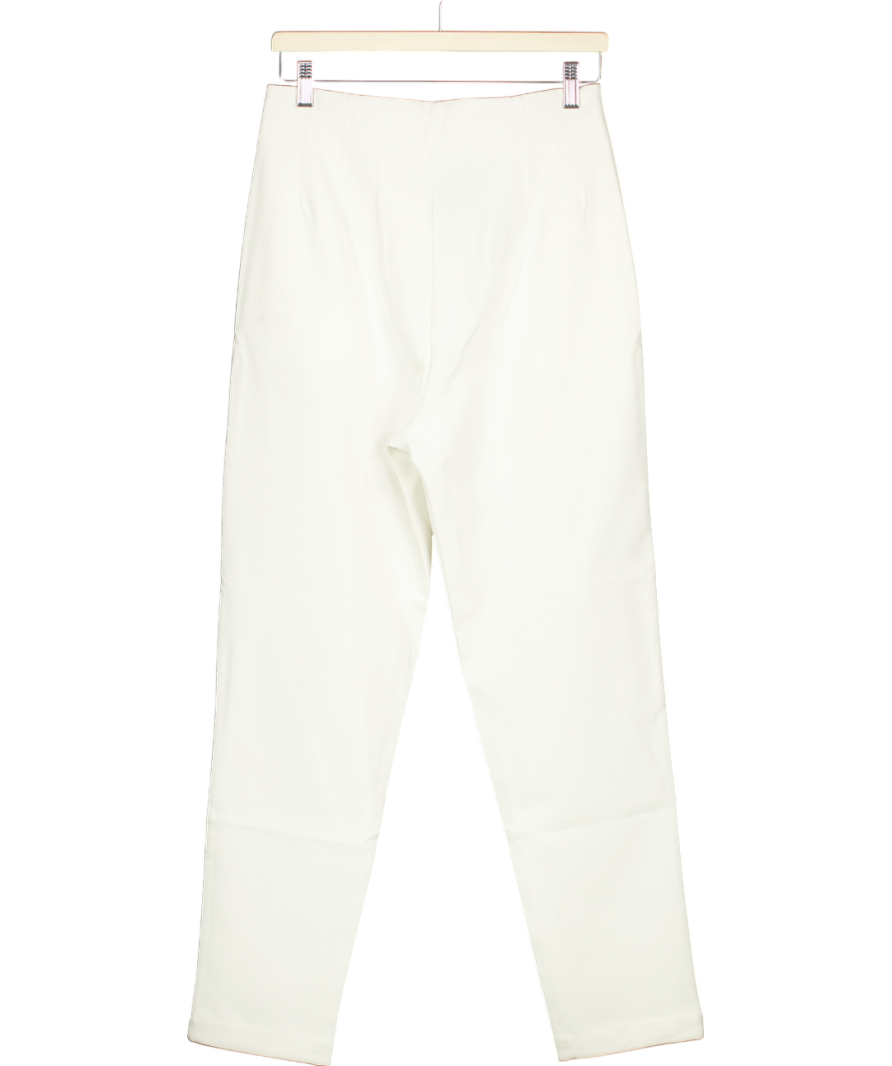Love Leggings White Cigarette Trouser UK 10