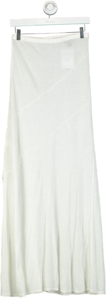 Karen Millen White Maxi Skirt UK S