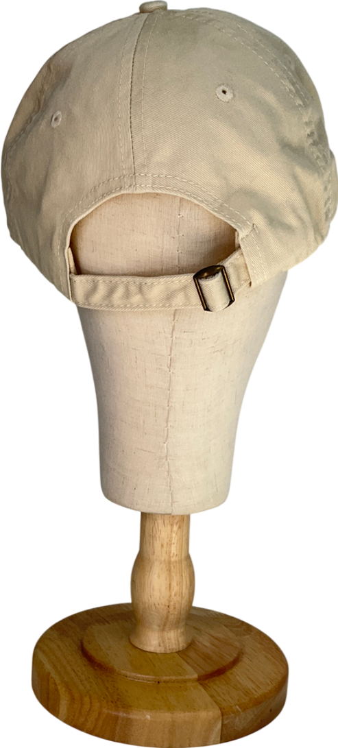 Another Version Cream Logo Cap One Size