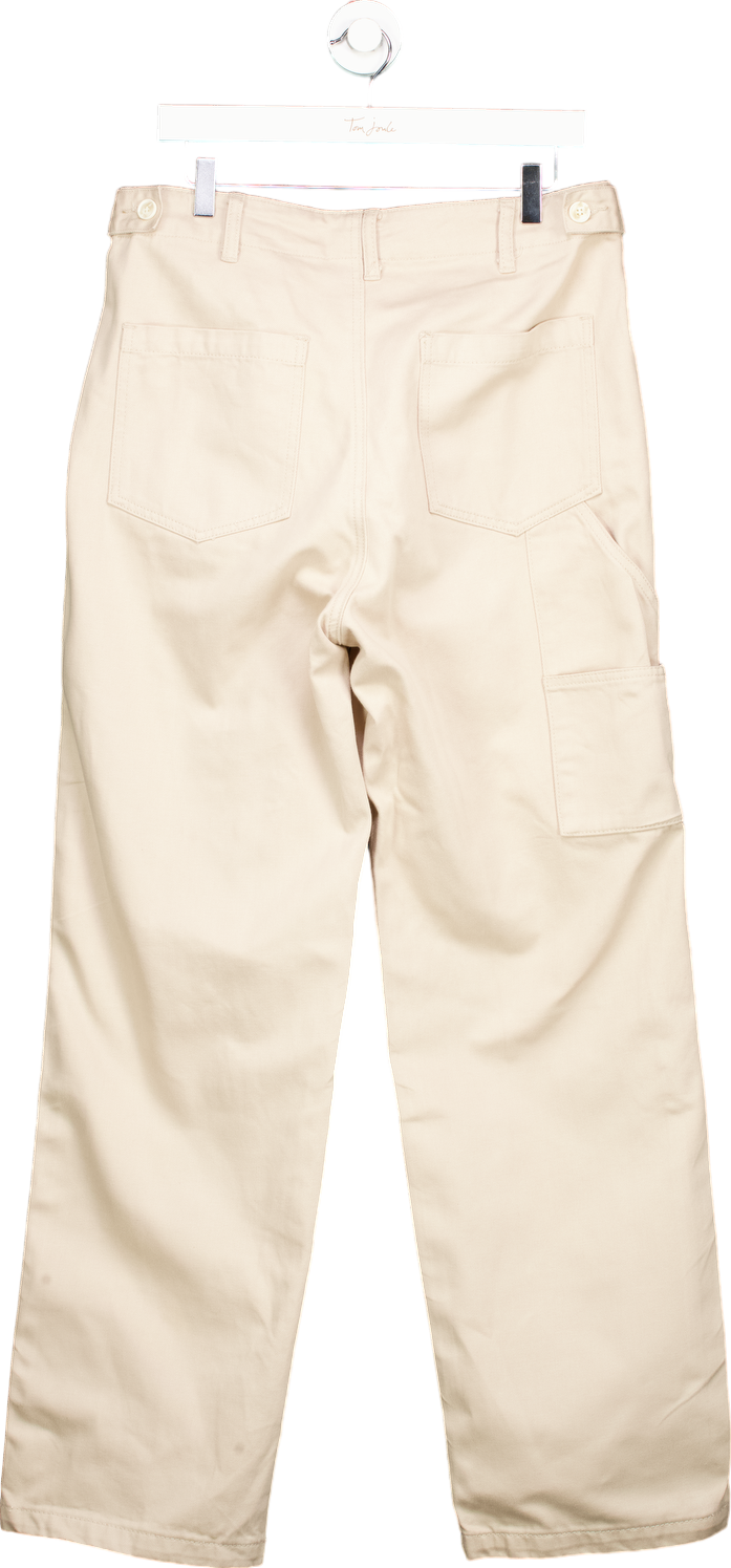 William Giles Beige Chino Trousers UK 34W