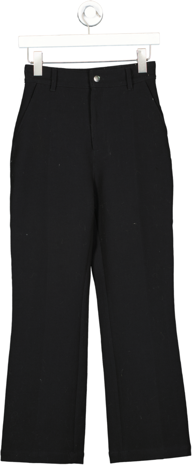 & Other Stories Black Tailored Trousers UK 6