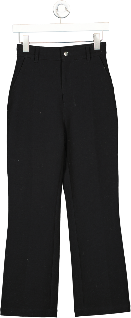 & Other Stories Black Tailored Trousers UK 6