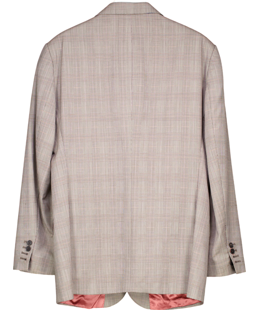 Charles Tyrwhitt Grey Single Breasted Slim Fit Wool Blazer 46r UK 46" CHEST