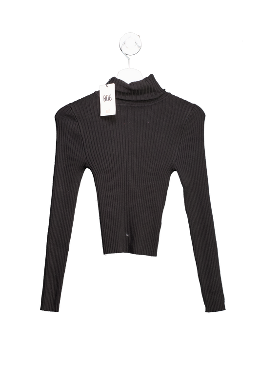 BDG Black Turtleneck Sweater UK S